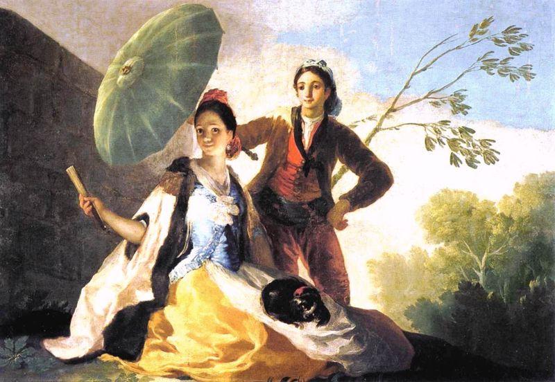 Francisco de Goya The Parasol oil painting picture